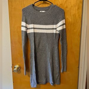 Hollister Grey Knitted Dress